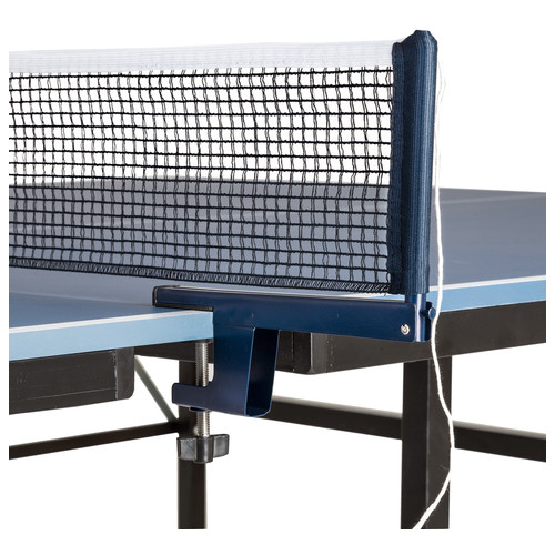 Стол для настольного тенниса с сеткой на колесах inSPORTline Pinton - синий (6849-2) фото №4