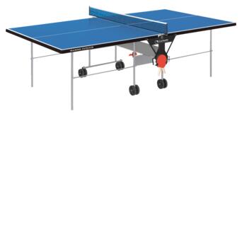 Тенісний стіл Garlando Training outdoor синій фото №1
