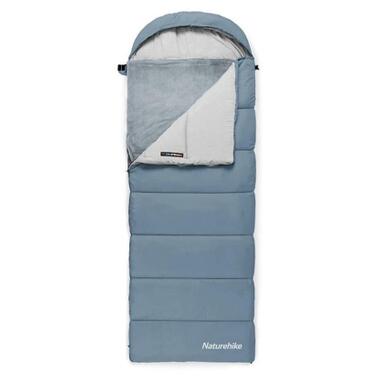 Спальный мешок Naturehike с подогревом BE400 CNK2300SD021, правый, серый (6976507667319) фото №1