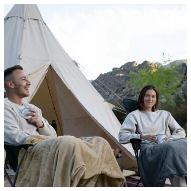 Спальный мешок Naturehike с подогревом BE400 CNK2300SD021, правый, серый (6976507667319) фото №3