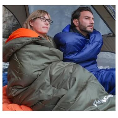 Спальный мешок KingCamp Huron 250 Navy (KS2421_NAVY_L) фото №2