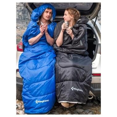 Спальный мешок KingCamp Lona 250 Black (KS2401_BLACK_L) фото №3