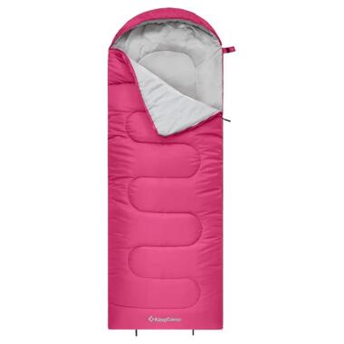 Спальный мешок KingCamp Oasis 250S Rosered (KS3221_ROSERED_L) фото №1