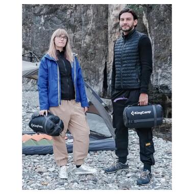 Спальный мешок KingCamp Sevan 250 Grey (KS2422_GREY_L) фото №3