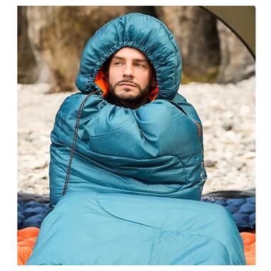 Спальный мешок KingCamp Tigris 250 Peacockblue (KS2423_PEACOCKBLUE_L) фото №6