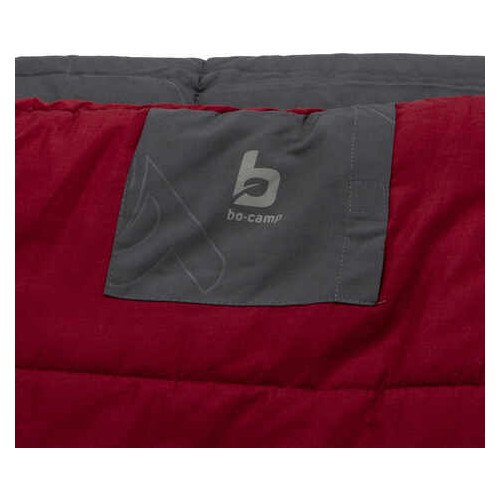 Спальний мішок Bo-Camp Gramark XL Cool/Warm Gold -8° Red/Grey (3605895) фото №3