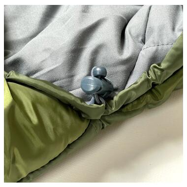 Спальний мішок Campout Beech (4/-1°C) 150 см-Right Zip Khaki (PNG 248647)  фото №4