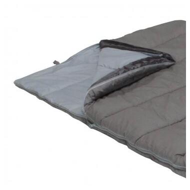 Спальний мішок High Peak Dundee 4 +4C Grey/Light Grey Left (928928) фото №3