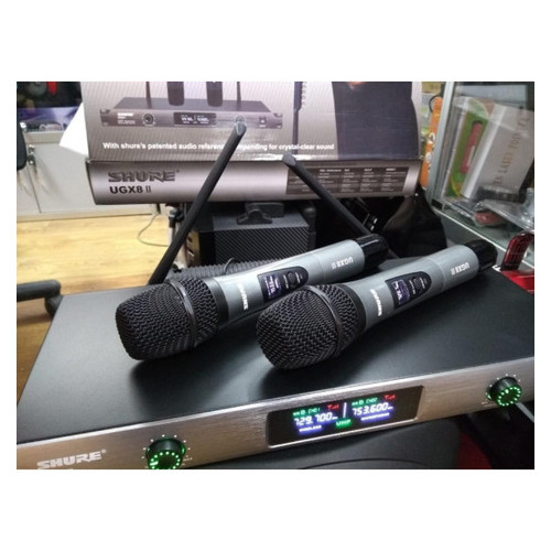Радиосистема SH UGX8 II база 2 микрофона фото №3