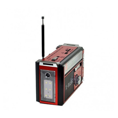 Радіоприймач Golon RX 382 з ліхтариком, червоний (VB163016) фото №4