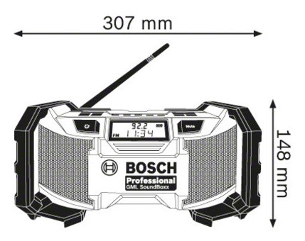 Радиоприемник Bosch GML Sound BOXX (601429900) фото №6