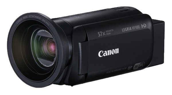 Цифровая видеокамера Canon Legria HF R88 Black (1959C007) фото №1