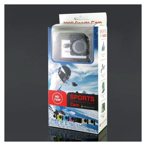Екшн камера A7 Sports Cam HD 1080p, спортивна відеокамера з аквабоксом фото №7