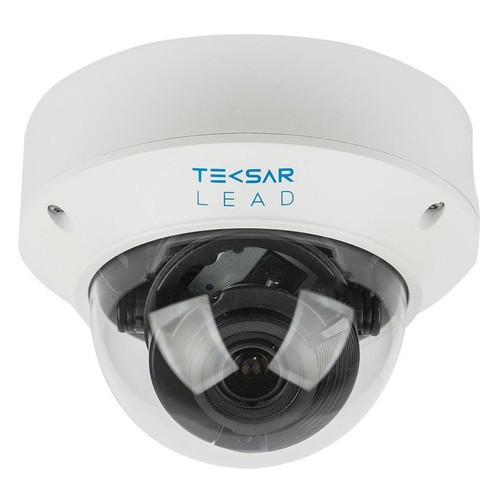 IP-видеокамера купольная Tecsar Lead IPD-L-13M30V-SDSF6-poe фото №1