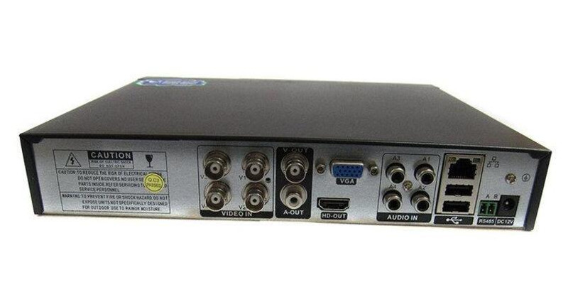Видеорегистратор DVR регистратор 4 канальный UKC CAD 1204 AHD (ZE35005725) фото №6
