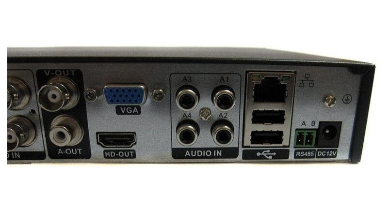 Видеорегистратор DVR регистратор 4 канальный UKC CAD 1204 AHD (ZE35005725) фото №7