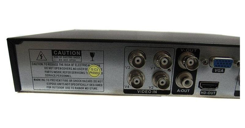 Видеорегистратор DVR регистратор 4 канальный UKC CAD 1204 AHD (ZE35005725) фото №8