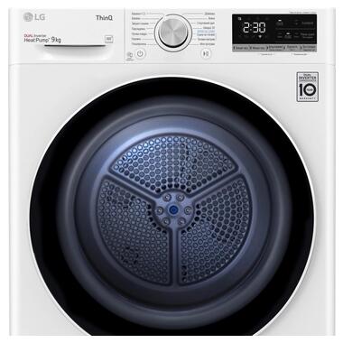 Сушильная машина LG DC90V5V0W фото №10