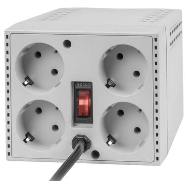 Стабілізатор напруги Defender AVR PX 2000, 1000Вт, 4 розетки (99031) фото №4