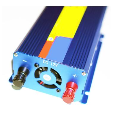 Інвертор перетворювач напруги з 12V на 220V XPRO Power-One Plus 1200W синій (41426-_1045) фото №4