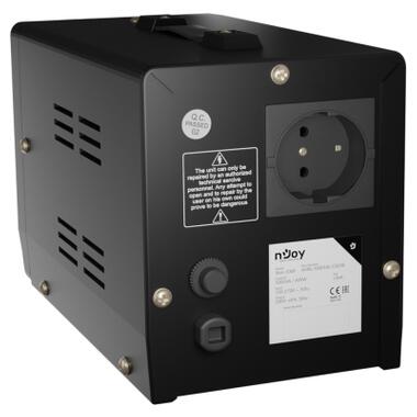 Стабилизатор напряжения nJoy Alvis 1000 (AVRL-10001AL-CS01B) AVR, 1 розетка (Alvis 1000) фото №5