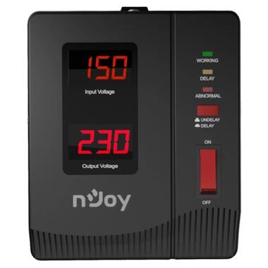 Стабилизатор напряжения nJoy Alvis 1000 (AVRL-10001AL-CS01B) AVR, 1 розетка (Alvis 1000) фото №2