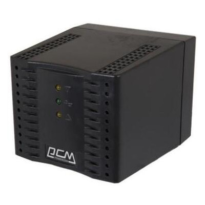 Стабілізатор Powercom TCA-600 чорний фото №3