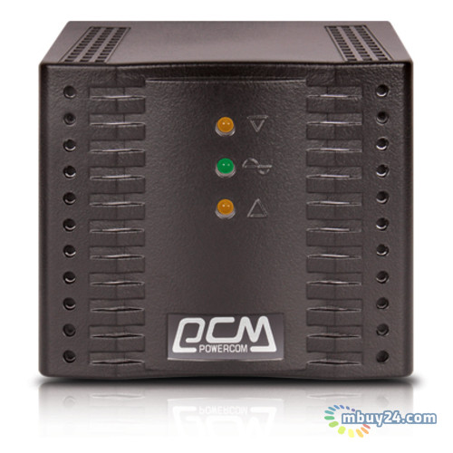 Стабілізатор напруги Powercom TCA-1200 black фото №1