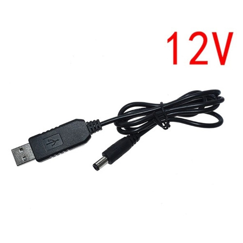 Підвищуючий USB перетворювач напруги Nectronix DC 5 в 12 вольт, 0.75 Ампер, штекер 5.5x2.1мм (100925) фото №1