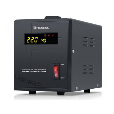 Стабілізатор Real-El STAB ENERGY-500 (EL122400011) фото №1