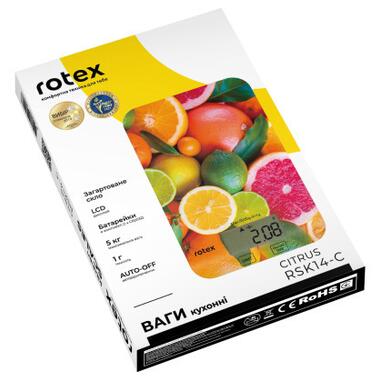 Ваги кухонні Rotex RSK14-C citrus фото №5