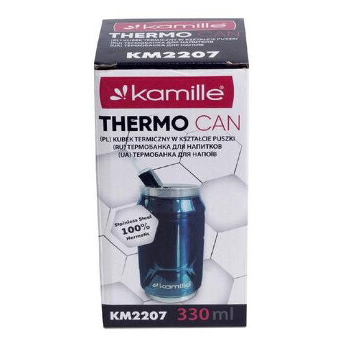 Термобутылка Kamille 330 мл (2207) фото №2