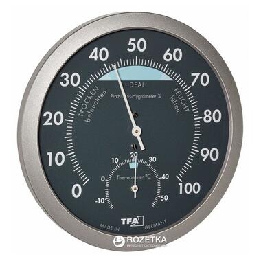 Термогигрометр TFA Пластик 120х37 мм (45204351) фото №1