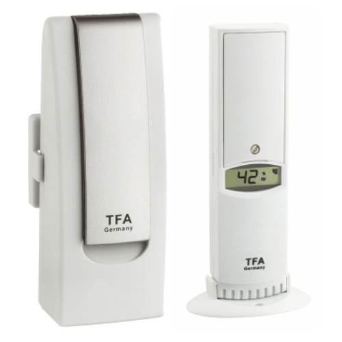 Стартовий комплект TFA WeatherHub Observer датчик температури/вологи фото №1