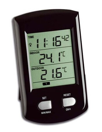 Термометр цифровий TFA Ratio зовнішній радіодатчик 30303401 фото №1