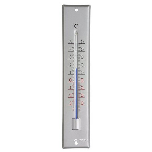 Термометр вуличний/кімнатний TFA, алюміній, 297х59 мм (12204154) фото №1