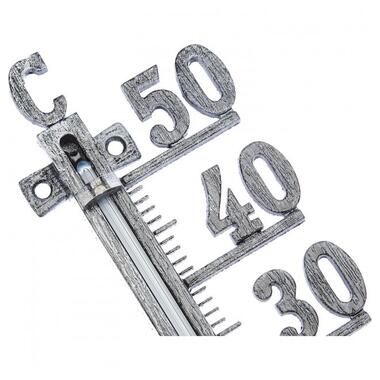 Термометр вуличний TFA, метал, колір античне олово, з кріпленням, 100x27x410 мм (12500250) фото №6