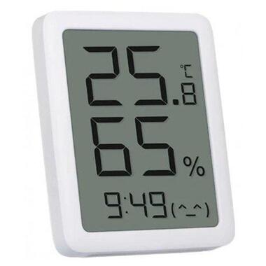 Термогігрометр-годинник Xiaomi Miaomiaoce LCD Thermometer Hygrometer White (2xCR2032) (MHO-C601) фото №1