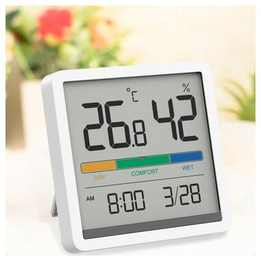 Гігрометр MiiiW Temperature Humidity Clock NK5253 фото №5