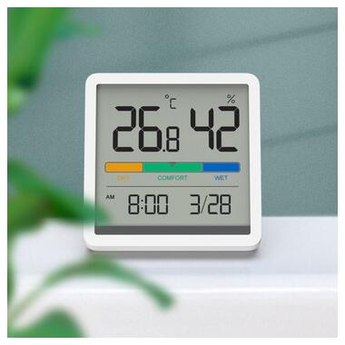 Гігрометр MiiiW Temperature Humidity Clock NK5253 фото №2