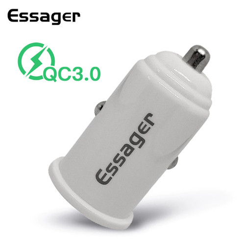 Автомобільний адаптер ESSAGER для заряджання на 2 USB 2.4A фото №2