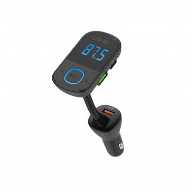 Адаптер автомобільний Ldnio with Bluetooth FM C705Q |2USB/1Type-C/AUX, PD/QC4.0, 43W/5A| чорний фото №2