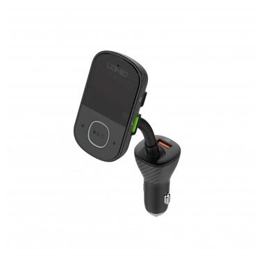 Адаптер автомобільний Ldnio with Bluetooth FM C705Q |2USB/1Type-C/AUX, PD/QC4.0, 43W/5A| чорний фото №6