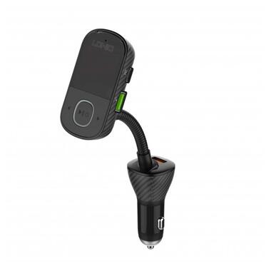 Адаптер автомобільний Ldnio with Bluetooth FM C705Q |2USB/1Type-C/AUX, PD/QC4.0, 43W/5A| чорний фото №7