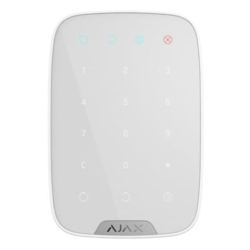 Пульт для керування приладами Ajax Keypad White фото №1