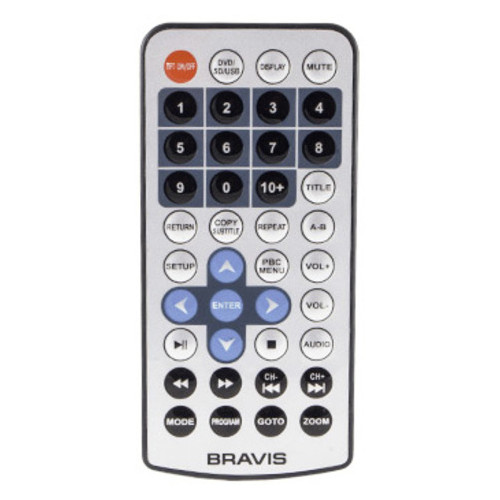 Пульт дистанційного керування Bravis для програвача DVD (AK-768B) фото №2