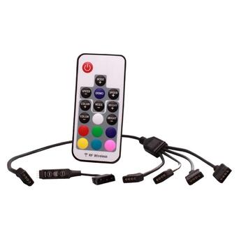 Контролер LED підсвічування Xilence LiQuRizer RGB Remote Control SET Bulk (XZ170) фото №1