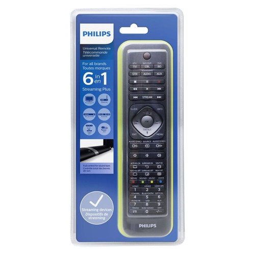 Универсальный пульт ДУ Philips SRP5016 6в1, backlit buttons (SRP5016/10) фото №2