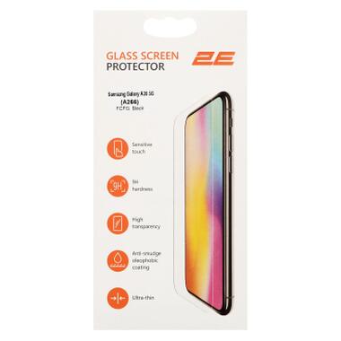 Скло захисне 2E Samsung Galaxy A26 5G (A266) 2.5D FCFG black (2E-G-A26-SMFCFG-BB) фото №3