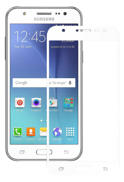 Захисне скло Toto 2.5D Full Cover Samsung Galaxy J7 J710H/DS White фото №1